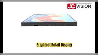 হাই ব্রাইটনেস ফ্লোর স্ট্যান্ড লাইটবক্স - 2000 cd/m², FHD, খুচরা বিক্রেতার জন্য অ্যান্ড্রয়েড ডিজিটাল সাইনেজ