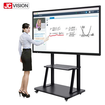 JCVISION ফ্ল্যাট প্যানেল প্রধান বোর্ড এলসিডি প্রজেকশন স্ক্রিন কনফারেন্স সিস্টেম 20 টাচ ইন্টারেক্টিভ হোয়াইটবোর্ড