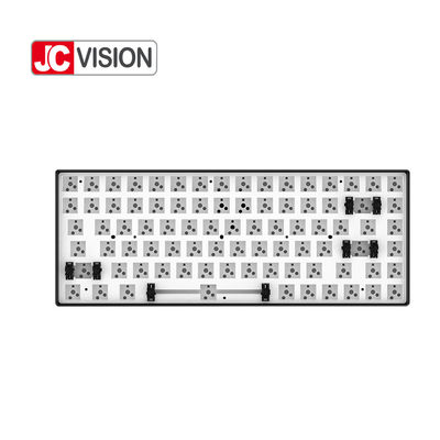 JCVISION 84 কী মেকানিক্যাল কীবোর্ড কিট অ্যান্টি ঘোস্টিং CNC মেটাল অ্যালুমিনিয়াম ফ্রেম