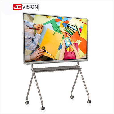 4K স্মার্ট 75 ইন্টারেক্টিভ ডিসপ্লে 20 পয়েন্ট OLED স্মার্ট ইন্টারেক্টিভ হোয়াইটবোর্ড শিক্ষার জন্য