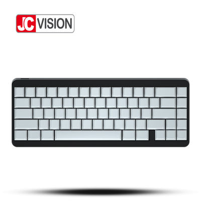 JCVISION অ্যালুমিনিয়াম হট-সোয়াপযোগ্য মেকানিক্যাল কীবোর্ড কিট অফিস ওয়ার্কিং গেমিংয়ের জন্য