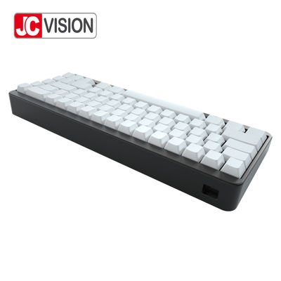 JCVISION অ্যালুমিনিয়াম হট-সোয়াপযোগ্য মেকানিক্যাল কীবোর্ড কিট অফিস ওয়ার্কিং গেমিংয়ের জন্য
