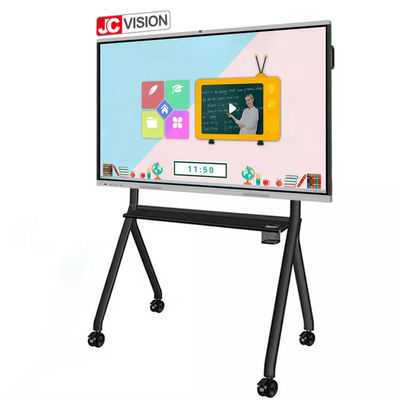JCVISION শিক্ষামূলক স্মার্ট ইন্টারেক্টিভ হোয়াইটবোর্ড ক্লাস শিক্ষার জন্য মাল্টি টাচ