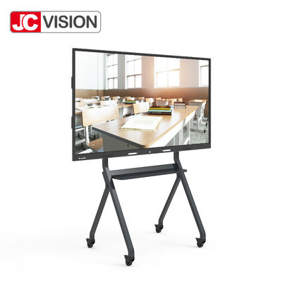 JCVISION 4K IR 20 টাচ ইন্টারেক্টিভ হোয়াইট বোর্ড ক্লাস শিক্ষার জন্য স্ক্রিন শেয়ার প্রজেকশন