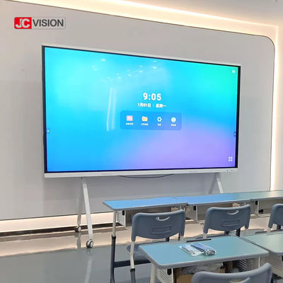 JCVISION 55 - 110 ইঞ্চি 4 কে আল্ট্রা স্মার্ট এডুকেশন বোর্ড 4 + 64 গিগাবাইট অ্যান্ড্রয়েড 110