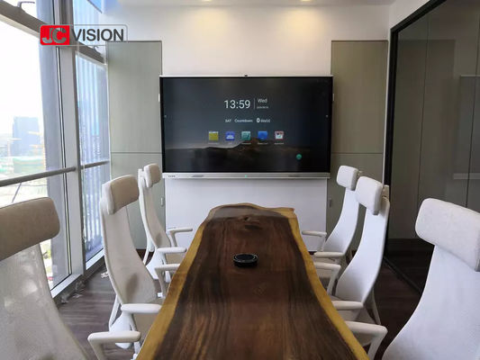 JCVISION কনফারেন্স ইন্টারেক্টিভ হোয়াইটবোর্ড এলইডি উচ্চ রেজোলিউশন টাচ স্ক্রিন