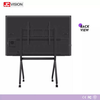 JCVISION স্কুল ১১০ ইঞ্চি স্মার্ট ইন্টারেক্টিভ হোয়াইটবোর্ড টাচ স্ক্রিন এলসিডি ডিসপ্লে বিল্ট ইন পিসি