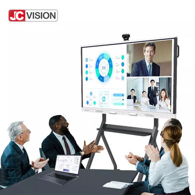 JCVISION কনফারেন্স ইন্টারেক্টিভ হোয়াইট বোর্ড ৩৮৪০ × ২১৬০ UHD ৭৫ ইঞ্চি ৪K ১৭৮ ভিজ্যুয়াল অ্যাঙ্গেল