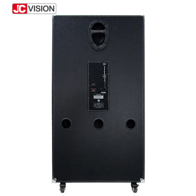 JCVISION ABS প্লাস্টিক আউটডোর ব্লুটুথ ট্রলি স্পিকার ওয়াইফাই টাচ স্ক্রিন ডিসপ্লে সহ