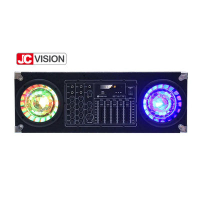 JCVISION ABS প্লাস্টিক আউটডোর ব্লুটুথ ট্রলি স্পিকার ওয়াইফাই টাচ স্ক্রিন ডিসপ্লে সহ