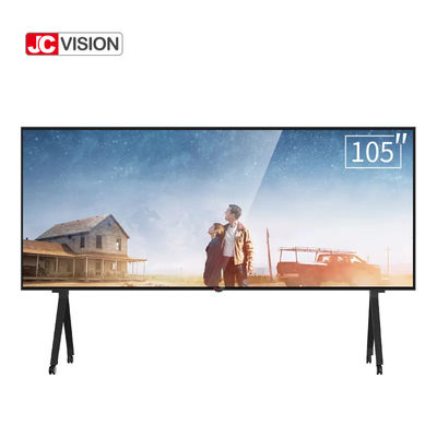 JCVISION 105 ইঞ্চি 20 পয়েন্ট আইআর টাচ স্মার্ট বোর্ড ক্লাসরুম শিক্ষার জন্য
