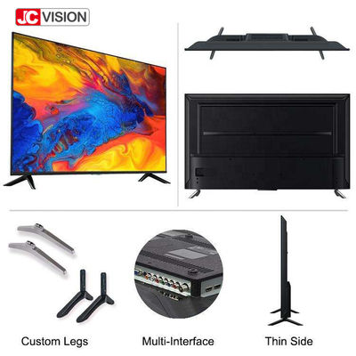 JCVISION 75 ইঞ্চি 4K ক্রিস্টাল ইউএইচডি এইচডিআর 2060P LED স্মার্ট টিভি টেলিভিশন 65 ইঞ্চি 32 ইঞ্চি স্মার্ট ওয়াইফাই সহ