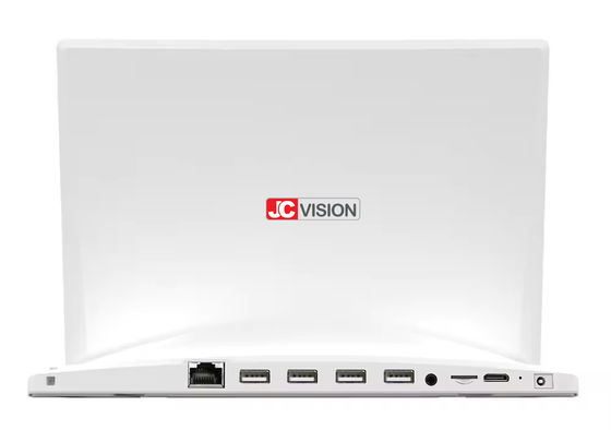 JCVISION L আকৃতি 10.1 ইঞ্চি বিজ্ঞাপন প্রদর্শন অ্যান্ড্রয়েড ট্যাবলেট ফিডব্যাক কিওস্ক