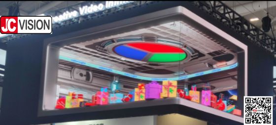 JCVISION 3D প্রভাব LED প্রদর্শন শক্তি সঞ্চয় LED বিজ্ঞাপন ডিজিটাল সাইন