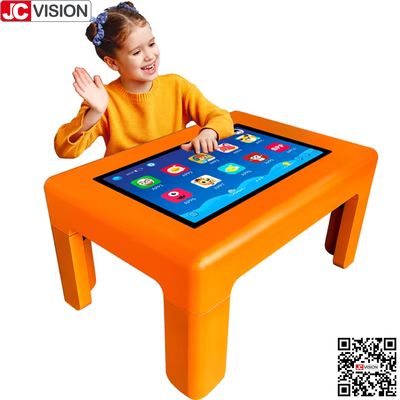 JCVISION 32 ইঞ্চি অ্যান্ড্রয়েড 11 ডিজিটাল গেমস বেবি ইন্টারেক্টিভ শিক্ষামূলক টাচ স্ক্রিন টেবিল