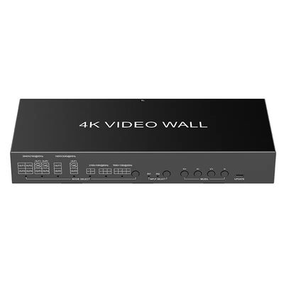 JCVISION 4K ভিডিও JCVISION ওয়াল HDMI2.0 ম্যাট্রিক্স ২ ইন ৪ আউট, ২X২ ভিডিও ওয়াল আউটপুট স্ব-অভিযোজিত L/R অডিও আউটপুট সহ