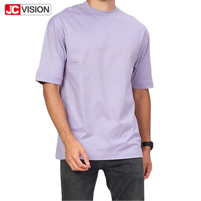 JCVISION পুরুষদের পোশাকের জন্য টি-শার্ট পুরুষদের টি-শার্ট 100% কাটন ও নেক শর্ট আর্ম সহজ ওভারসাইজ গ্রীষ্ম শার্ট