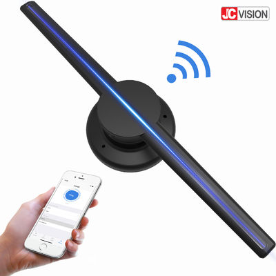 Android 3D হলোগ্রাফিক ডিসপ্লে ফ্যান 3D হলোগ্রাম এয়ার প্রজেক্টর 60CM