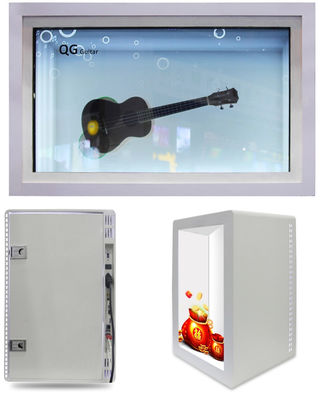 1920x1080 FHD স্বচ্ছ LCD ডিসপ্লে কেস 5ms স্বচ্ছ টাচ স্ক্রিন শোকেস