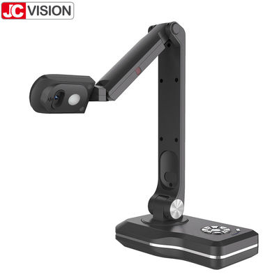 JCVISION 1/4" CMOS সেরা পোর্টেবল বুক স্ক্যানার, 11LED ডকুমেন্ট ক্যামেরা স্ক্যানার