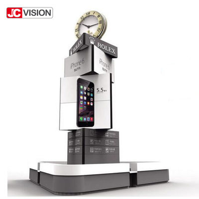 JCVISION কাস্টমাইজড আউটডোর ডিজিটাল সিগনেজ ডিসপ্লে এলইডি ঘোরানো টাওয়ার ডিসপ্লে