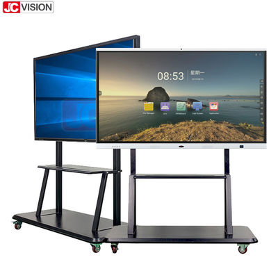 65" JCHUB শিক্ষা ইন্টারেক্টিভ ফ্ল্যাট প্যানেল প্রদর্শন স্মার্ট হোয়াইটবোর্ড