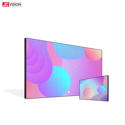 সুপার পাতলা 2x2 ভিডিও ওয়াল মনিটর, 4K এলসিডি ওয়াল মাউন্ট শপিং মল ডিজিটাল সাইন ইন