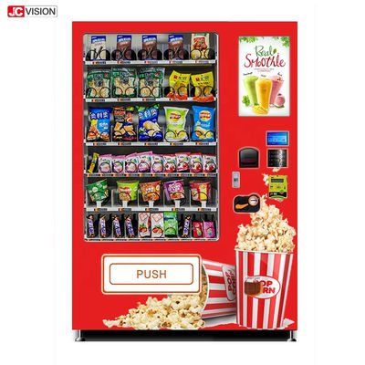 JCVISION স্বয়ংক্রিয় ভেন্ডিং মেশিন ২২ ইঞ্চি স্ন্যাক এবং পানীয় ভেন্ডিং মেশিন