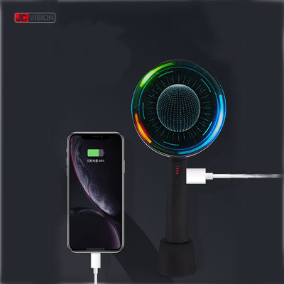 হ্যান্ড 3D হলোগ্রাফিক ডিসপ্লে 10cm 3D LED হলোগ্রাম ফ্যান ডিসপ্লে ফ্লোটিং ইমেজ