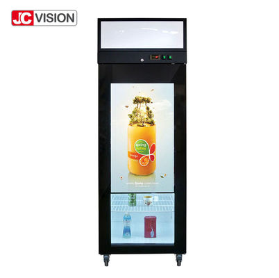 JCVISION 42 ইঞ্চি স্ট্রেচড বার এলসিডি ডিসপ্লে ফ্রিজ দরজা ডিজিটাল বিজ্ঞাপন মনিটর