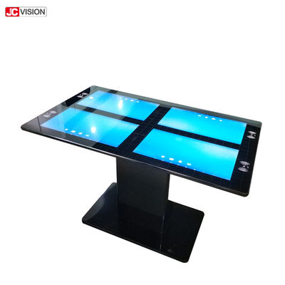 ধাতু 450nits 43 ইঞ্চি ইন্টারেক্টিভ টাচ টেবিল 400cd/M2