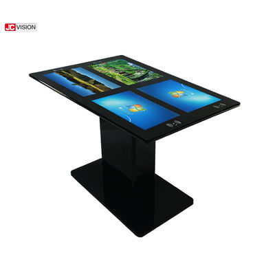 ধাতু 450nits 43 ইঞ্চি ইন্টারেক্টিভ টাচ টেবিল 400cd/M2