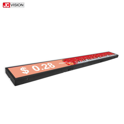 NTSC 800nits ডিজিটাল পোস্টার এলইডি শেল্ফ PAL স্ট্রেচড বার এলসিডি প্যানেল
