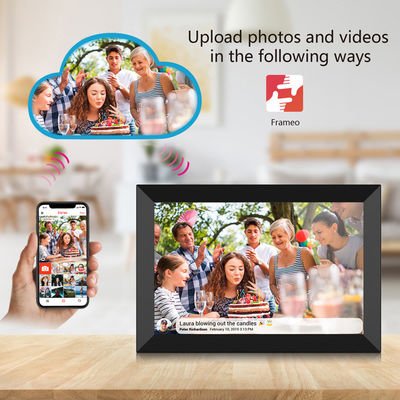 JCVISION JC-FRAME ডিজিটাল ফটো ফ্রেম ১০.১ ইঞ্চি ওয়াইফাই অ্যান্ড্রয়েড ফটো ভিডিও ডিজিটাল ফটো ফ্রেম