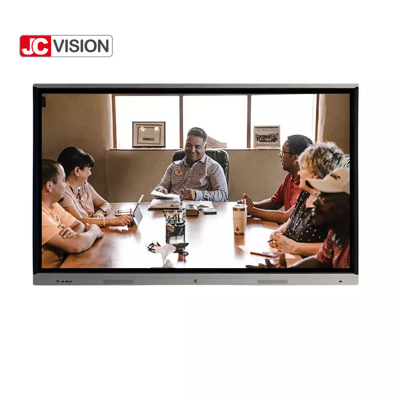 JCVISION ক্লাস টিচিং ইন্টারেক্টিভ হোয়াইট বোর্ড 55 - 98 ইঞ্চি আইআর মাল্টি টাচ অ্যান্ড্রয়েড 11.0