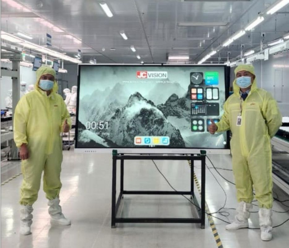 আপনার বিজ্ঞাপনের জন্য JCVISION ইনডোর ডিজিটাল সাইনেজ ডিসপ্লে 55 ইঞ্চি থেকে 86 ইঞ্চি