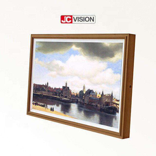 JCVISION এলসিডি ডিজিটাল ফটো ফ্রেম ৩২ ইঞ্চি এলিগেন্ট আর্ট ওয়াল মাউন্টেড ডিজিটাল ফটো ফ্রেম