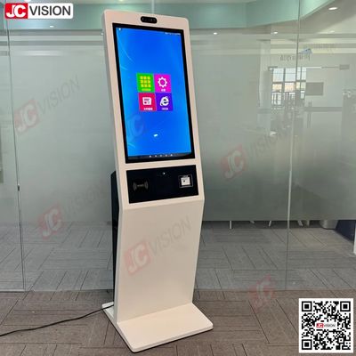 JCVISION ৩২ ইঞ্চি চেকআউট স্ব-পেমেন্ট স্ব-পরিষেবা তথ্য অনুসন্ধান টার্মিনাল কিয়স্ক