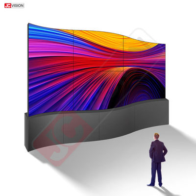 Jcvision LOFIT নমনীয় স্থির P4 LED স্ক্রিন আউটডোর ইনস্টলেশন বড় বিজ্ঞাপন ভিডিও প্রদর্শন দেয়াল সুপার পাতলা